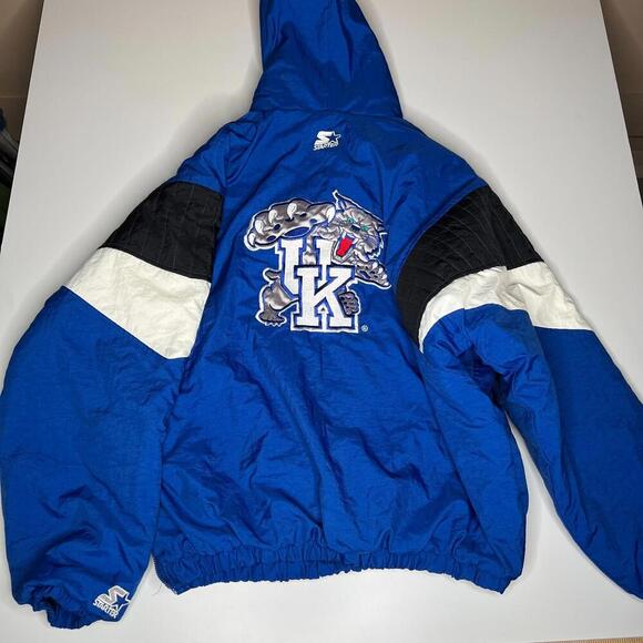 Vintage 90s Starter Kentucky Wildcats Pullover Jacket – Men’s Size L - Picture 1 of 15